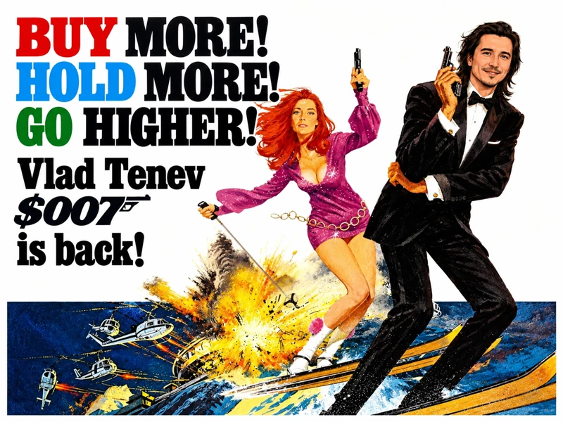 Buy More. Hold More. Go Higher. — $007 artwork